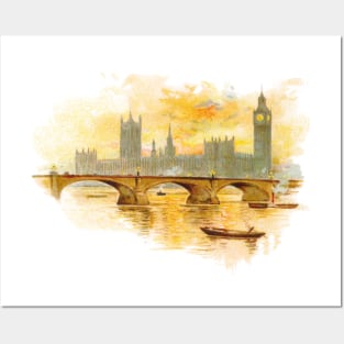 The Palace of Westminster Posters and Art